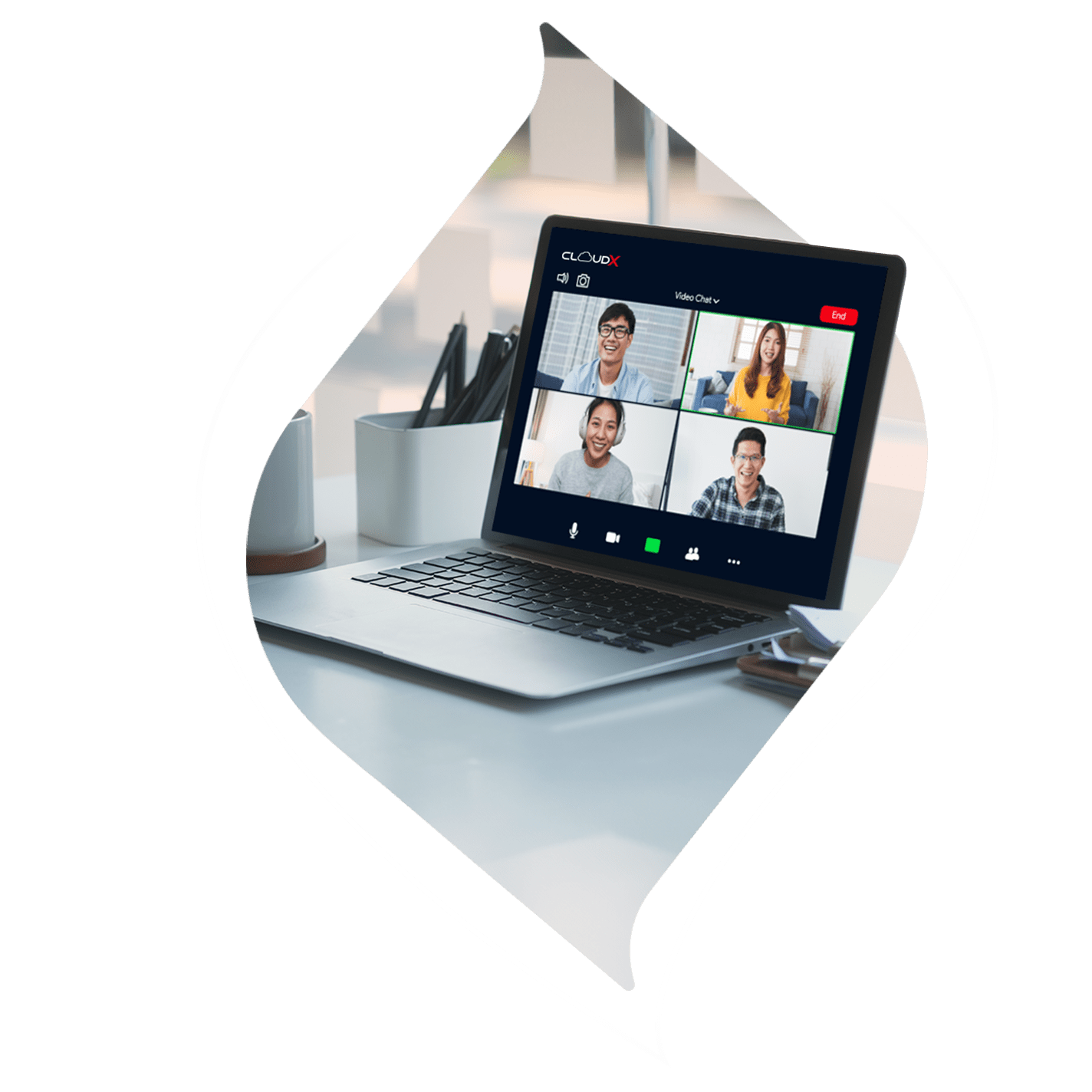 CloudX Communication Header